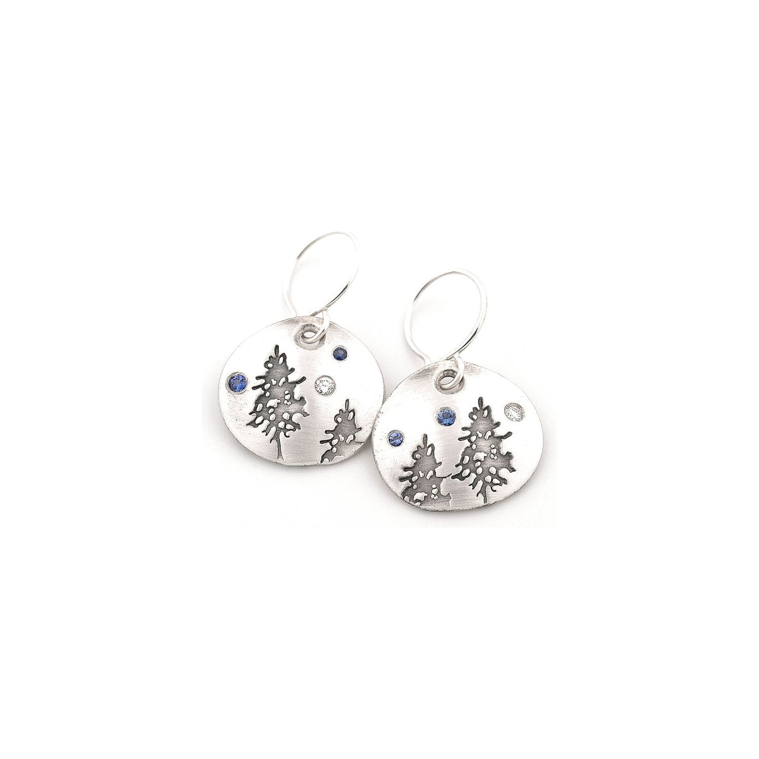 Trees and Stars Earrings