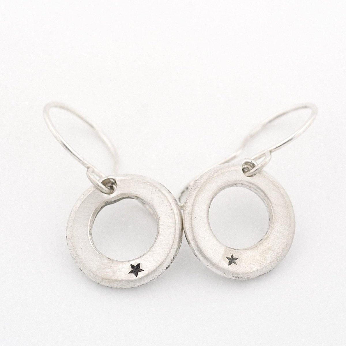 Circling Star Earrings - John Paul Designs