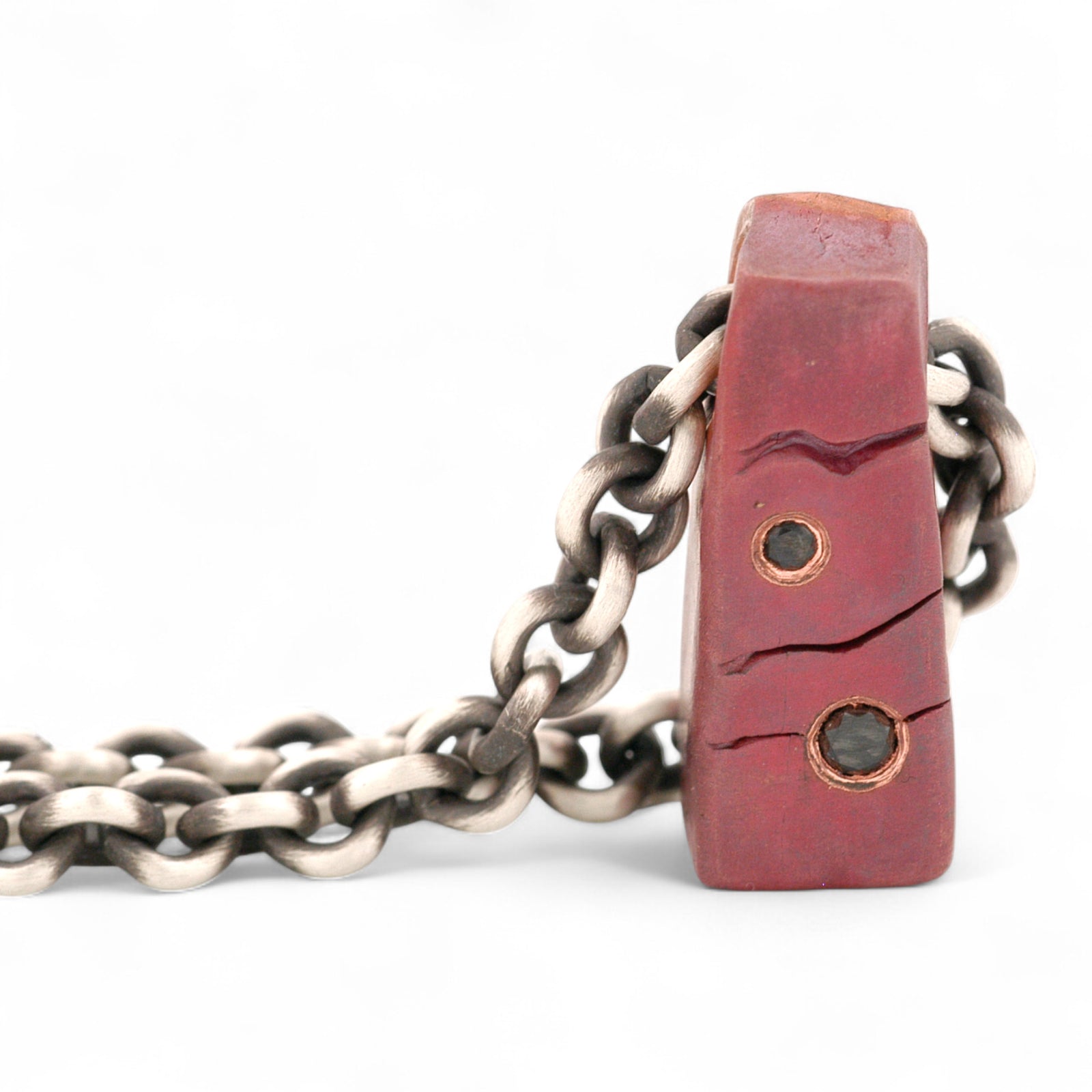 Copper & Black Diamonds Mountain Silo