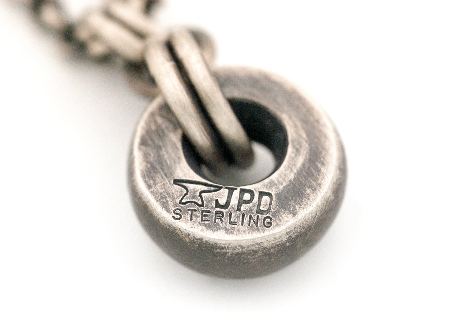 Sterling Silver Wide Circle Pendant