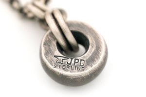 Sterling Silver Wide Circle Pendant