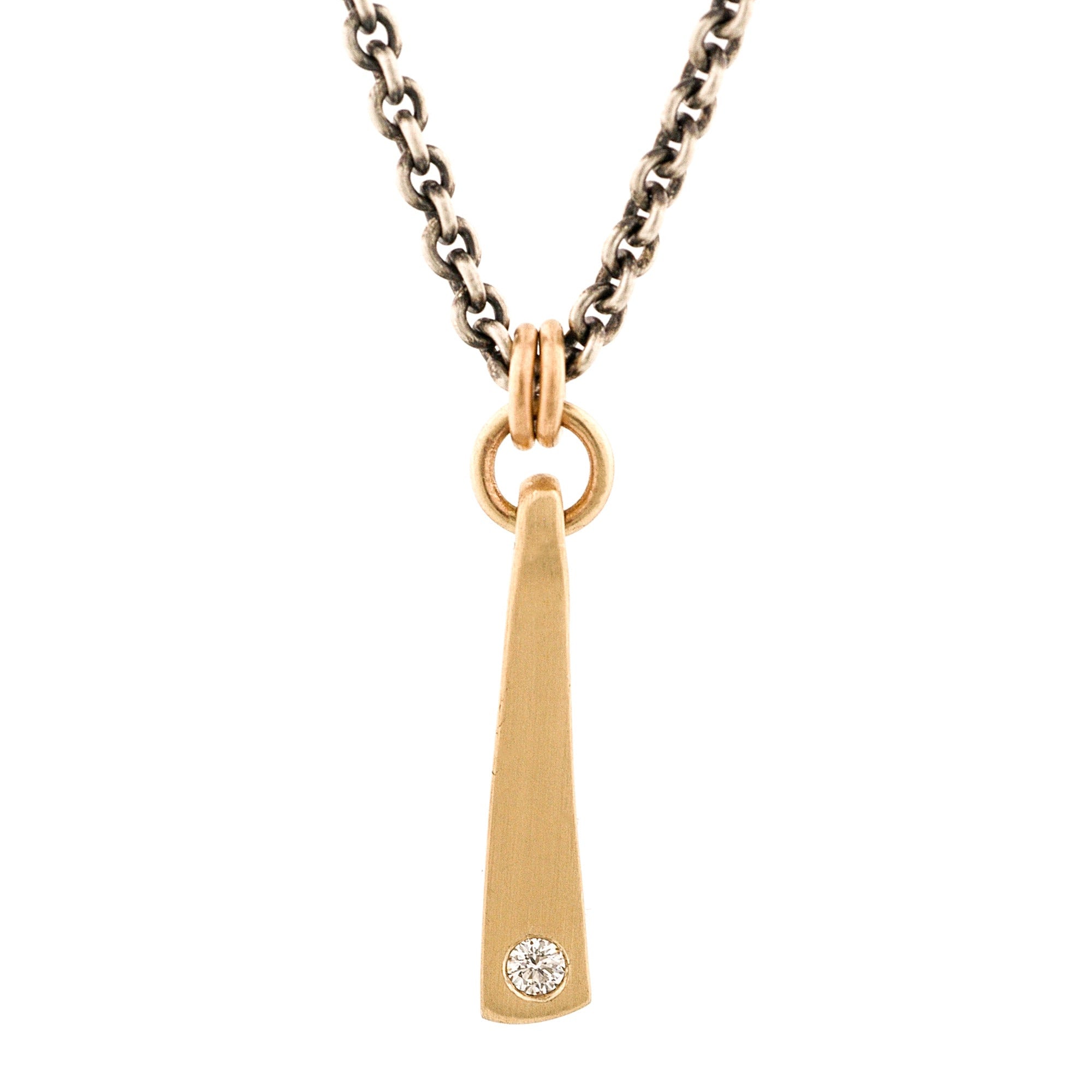 Gold Silo with a Diamond