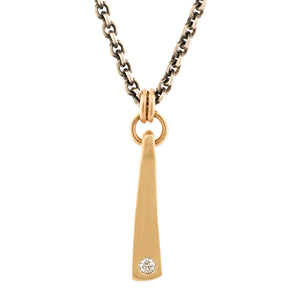 Gold Silo with a Diamond