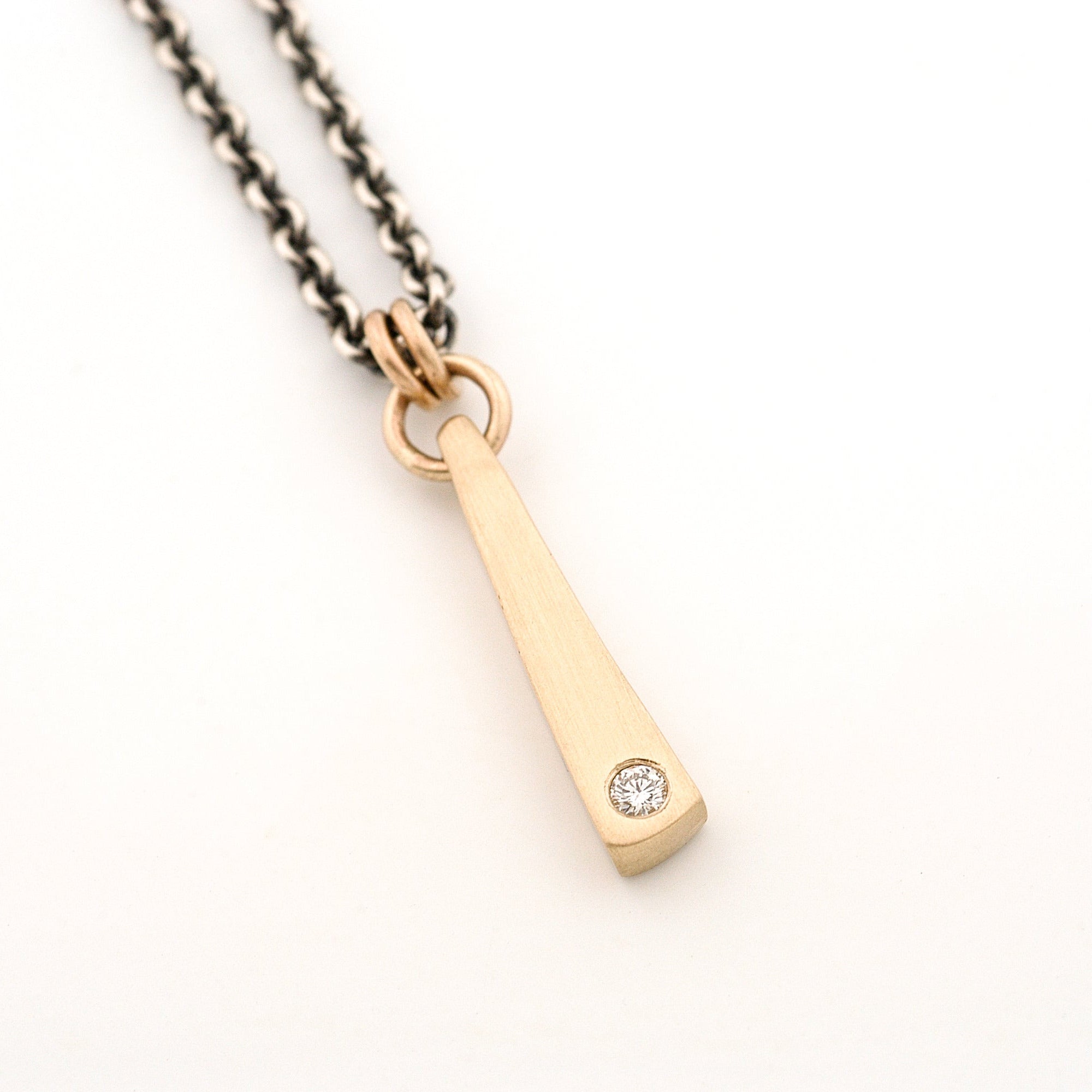 Gold Silo with a Diamond