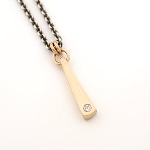 Gold Silo with a Diamond