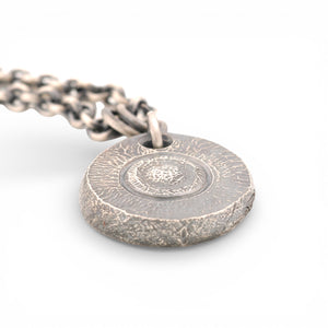 Organic Sterling Silver Pendant