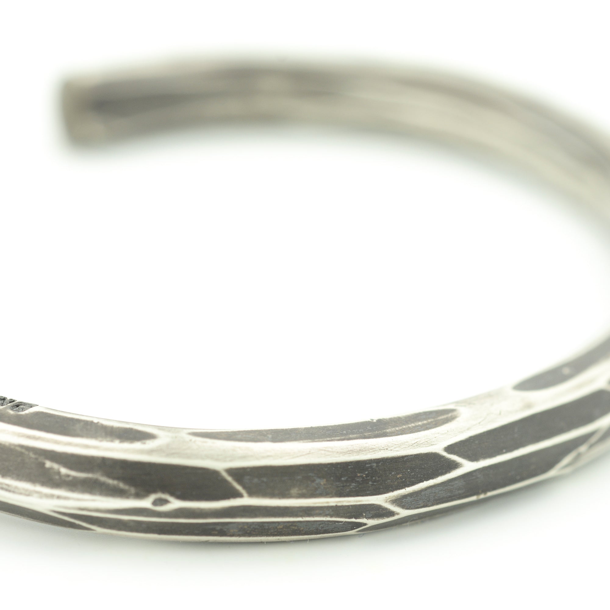 Forged Sterling Silver Cuff