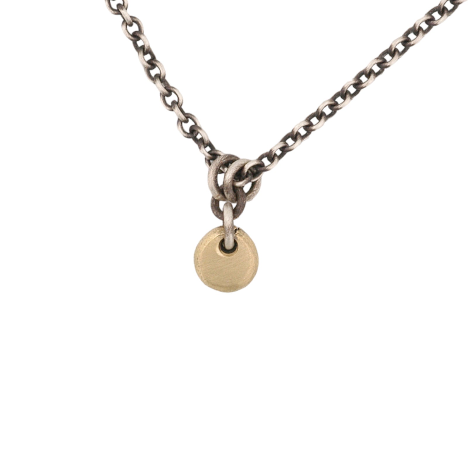 Tiny 14K Gold Drop Pendant