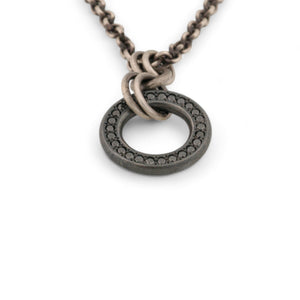 Black Diamonds Eternal Pendant