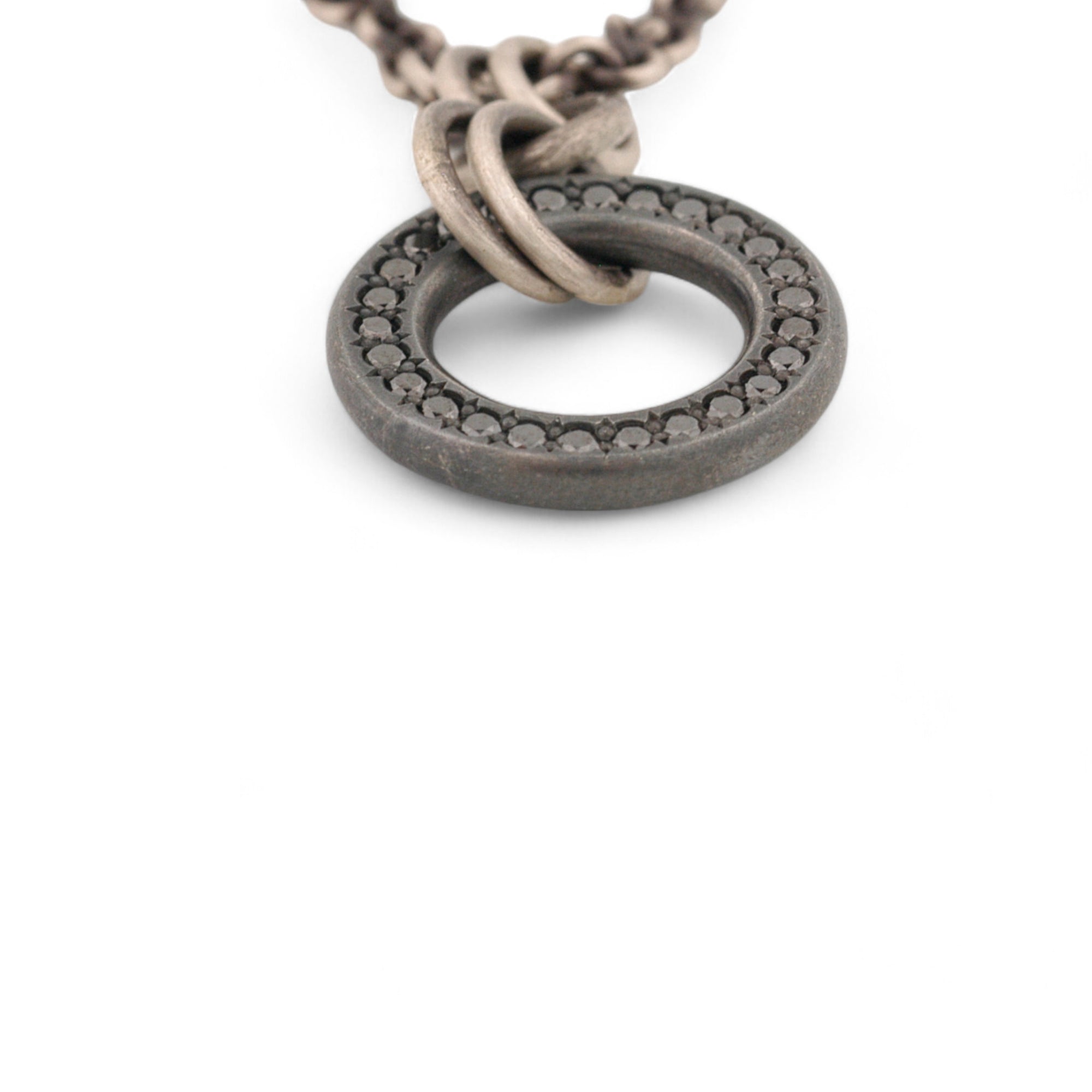 Black Diamonds Eternal Pendant