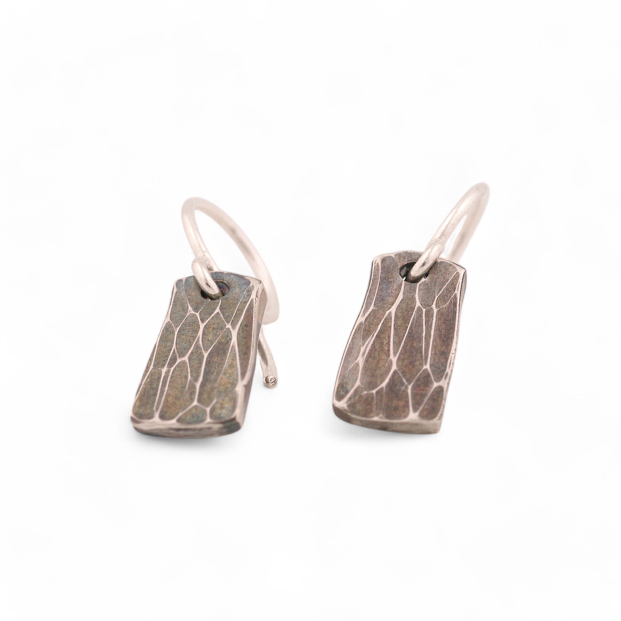 Sterling Silver Light Tile Earrings