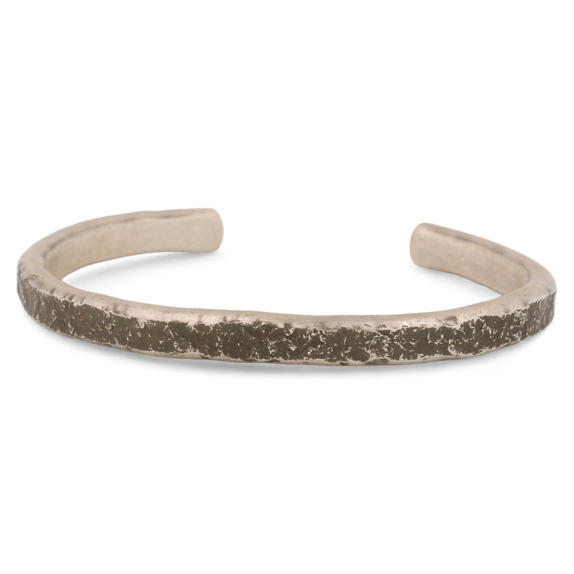 Organic Textured Sterling Silver Cuff