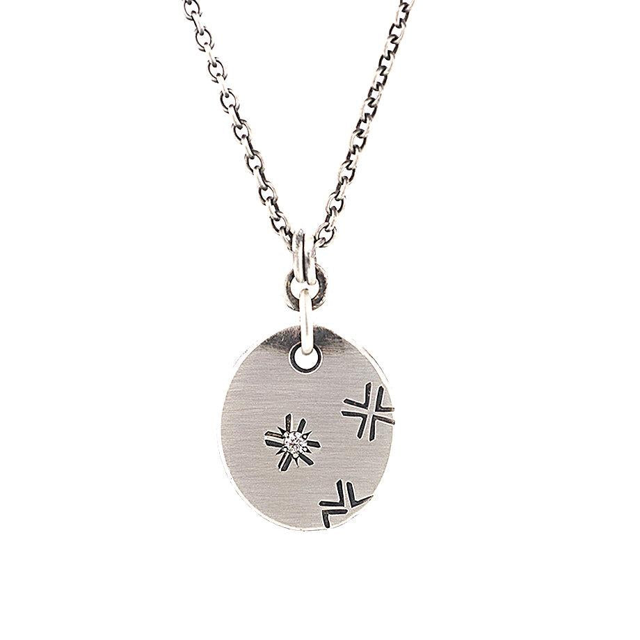 Winter Wonderland White Diamond Set in a Snowflake