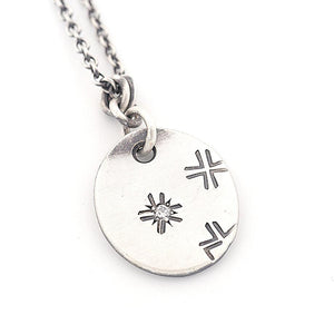 Winter Wonderland White Diamond Set in a Snowflake