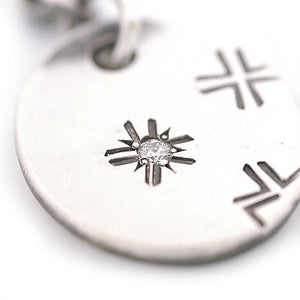 Winter Wonderland White Diamond Set in a Snowflake