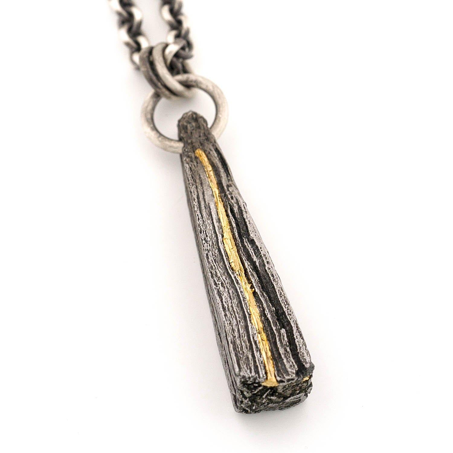 Wrought Iron with Gold Inlay