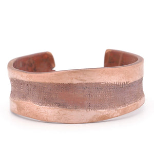 Textured Copper Cuff