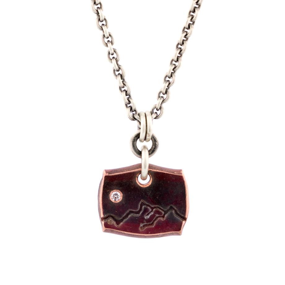 Copper Mountain Range Pendant