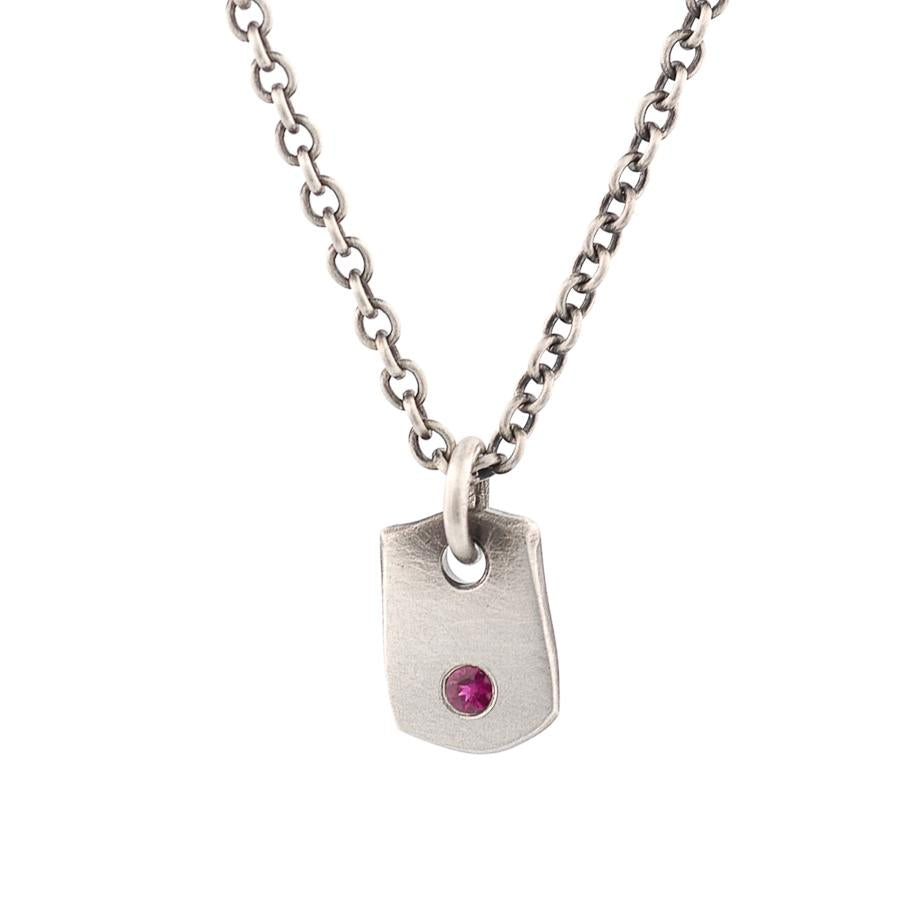 Tiny Ruby Pendant
