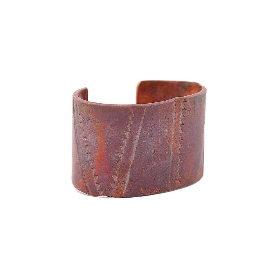 Handforged Sawblade Cuff