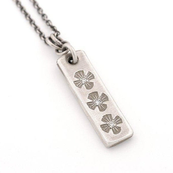 Taawa White Diamond Pendant