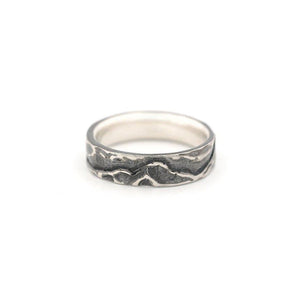 Three Sisters Sterling Silver Mountain Ring