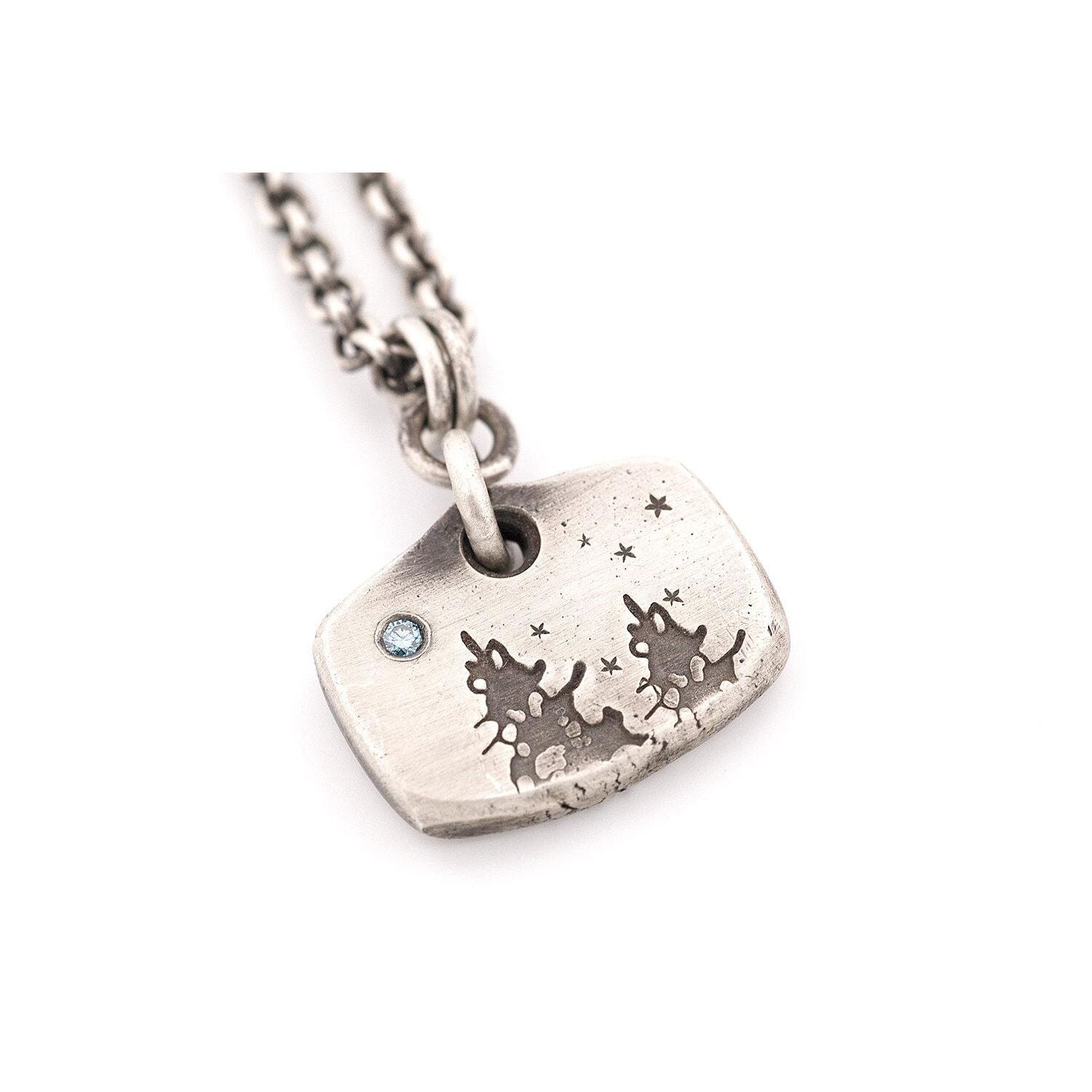 Starry Blue Diamond Night